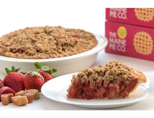 Gluten-Free Strawberry Rhubarb Pie