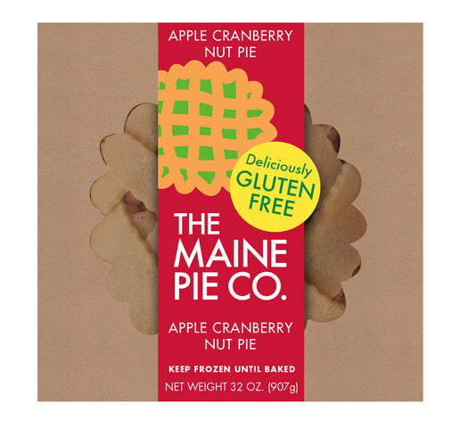 Gluten-Free Apple Cranberry Nut Pie Box