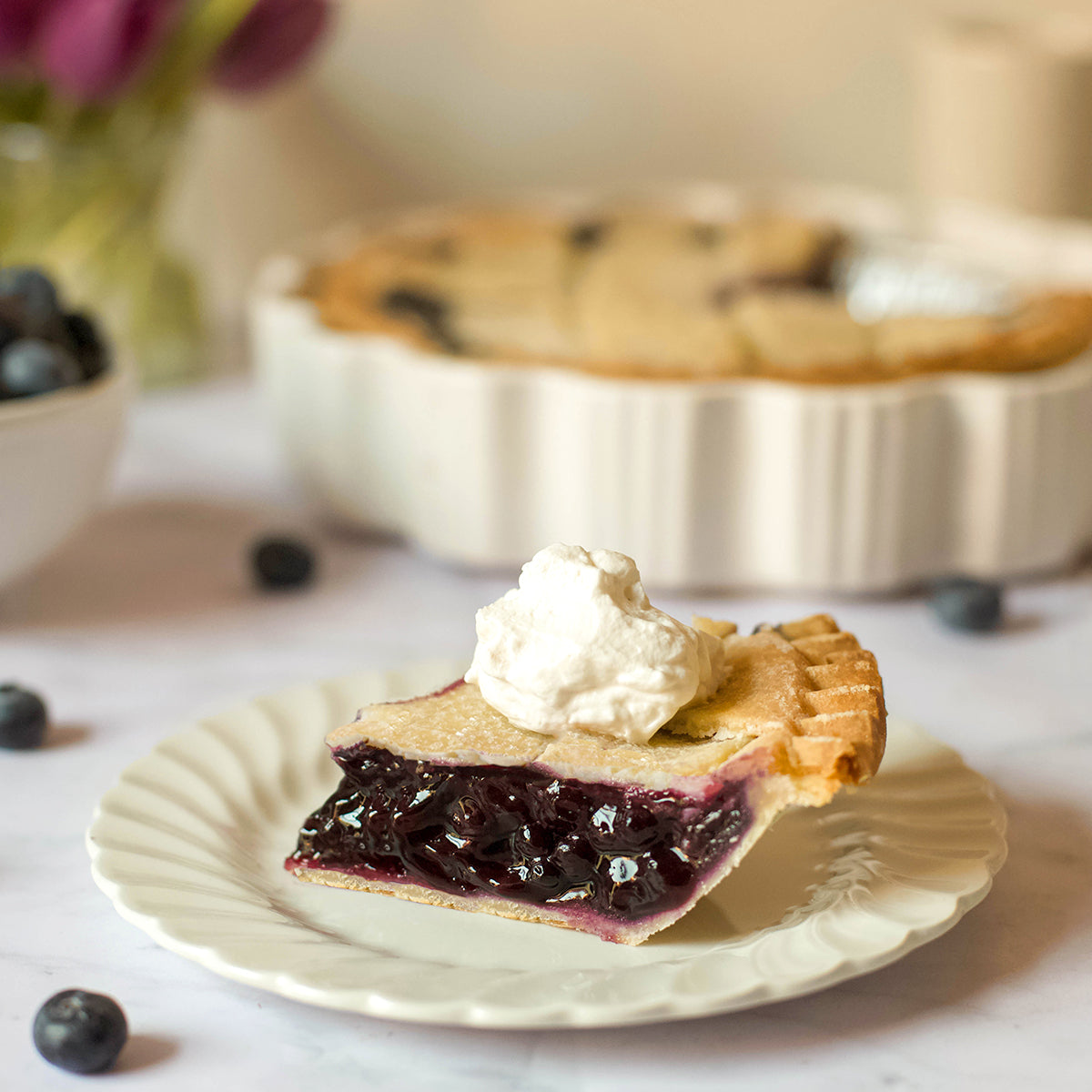 Gluten-Free Blueberry Pie
