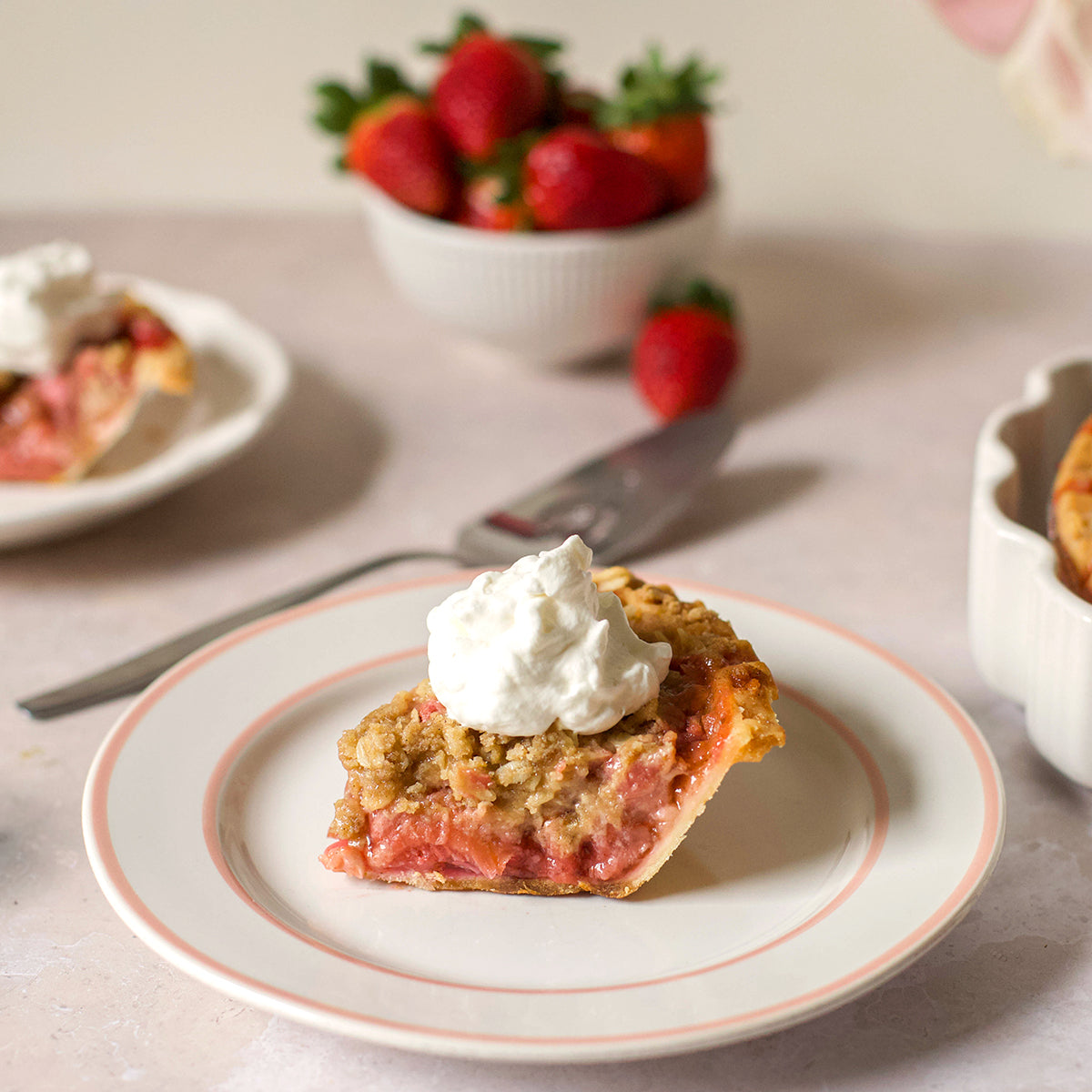 Gluten-Free Strawberry Rhubarb Pie