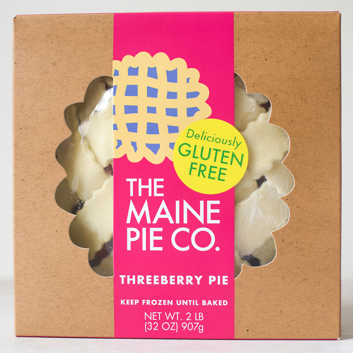 Gluten-Free Threeberry Pie